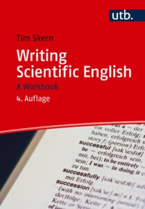 Buchcover "Writing Scientific English"