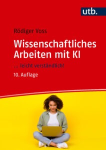 Cover-Abbildung "Wissenschaftliches Arbeiten mit KI"